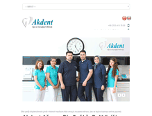 Tablet Screenshot of akdentmarmaris.com